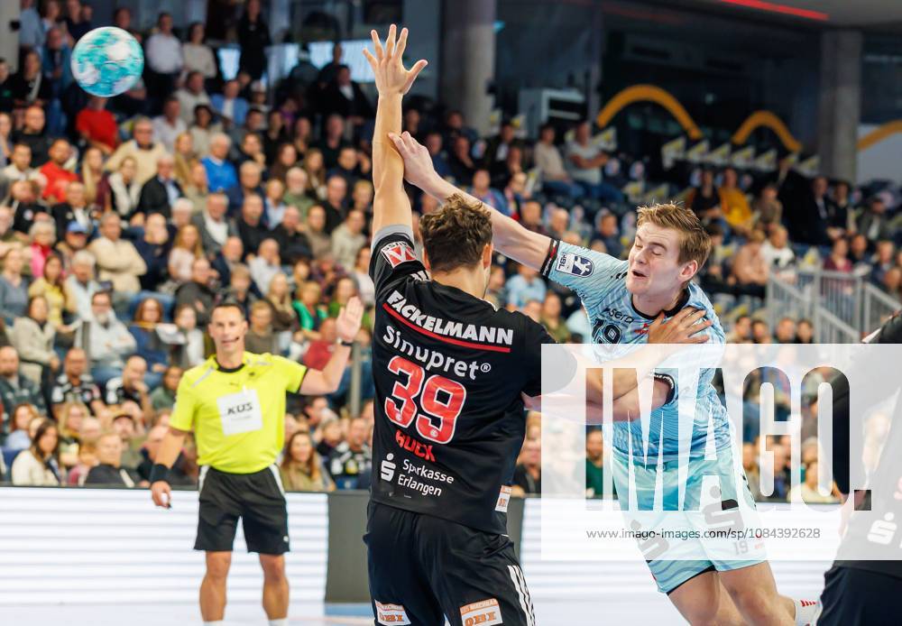 Handball 1st Bundesliga OPEL HBL 2026–2027 Season, Matchday 8: HC Erlangen (Nuremberg Metropolitan Region) vs. HCE MT Melsungen (Women s Team) Reynir Thor Stefansson 19, MT Melsungen