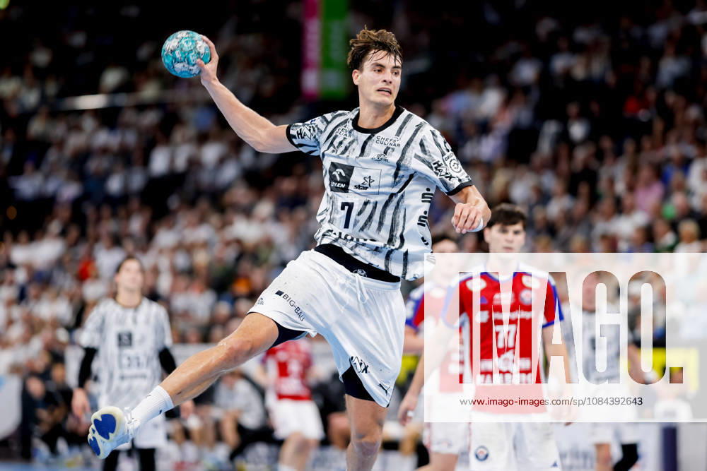 Kiel, October 11, 2026; Handball, 2026–27 Bundesliga 1, THW Kiel vs. Handball Club Hamburg; Julian Köster, THW Kiel, 7