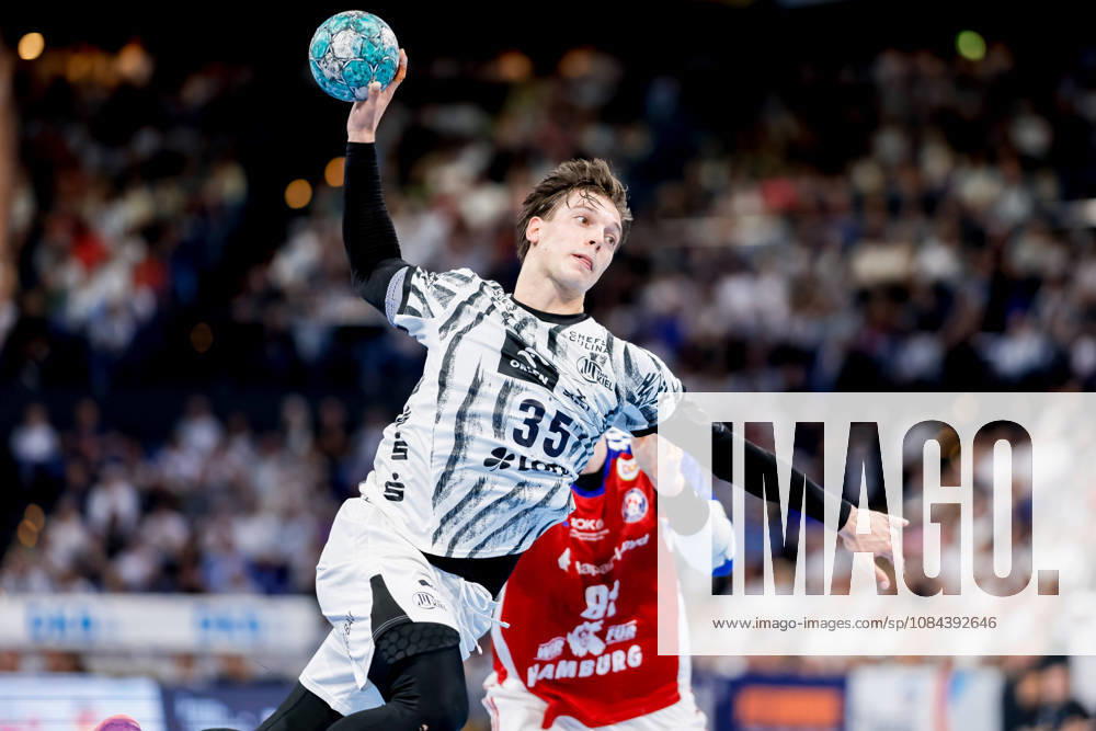 Kiel, October 11, 2026; Handball, 2026–27 Bundesliga 1, THW Kiel vs. Handball Club Hamburg; Domen Makuc, THW Kiel, 35