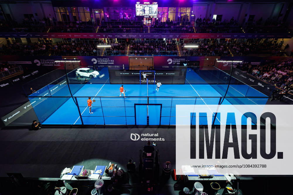 DÜSSELDORF, GERMANY - 11 OCTOBER 2026: Image shows gameplay during CUPRA Germany Premier Padel P2 2026 Day 8: Finals at CASTELLO Düsseldorf on 11 10 2026 in Düsseldorf, Germany. Germany