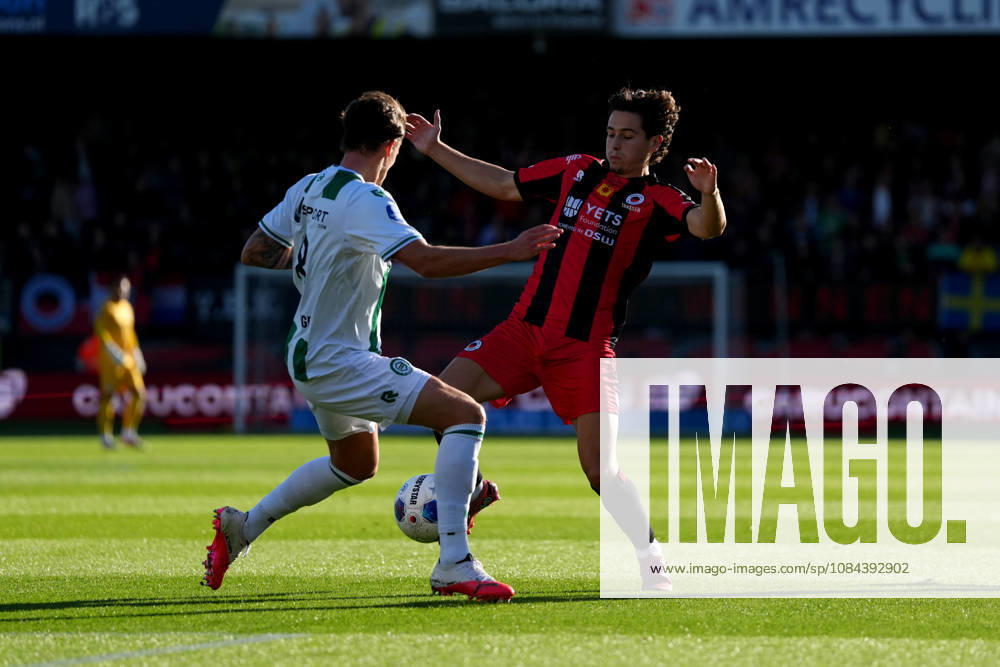 Eredivisie: Excelsior Rotterdam v FC Groningen Rotterdam - Simon Janssen of Excelsior Rotterdam in action during the eight competition round of the 2026 2027 Eredivisie season. The match is set between Excelsior Rotterdam and FC Groningen at Stadion Woudestein on 11 October 2026 in Rotterdam, Netherlands. (Hero Images Yannick Verhoeven)