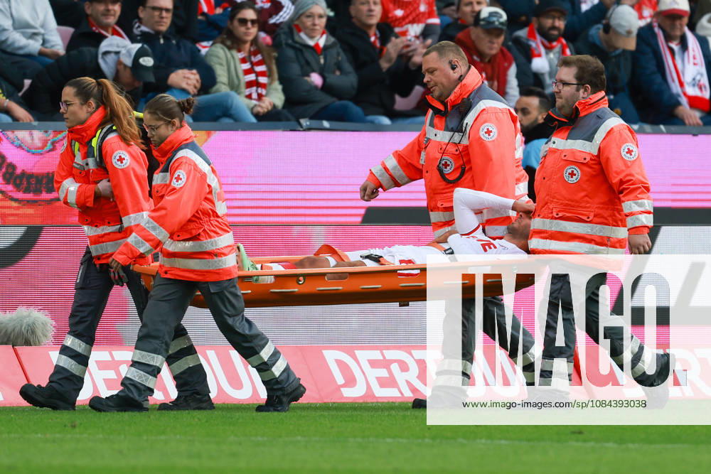 1 Bundesliga 26 27 1 FC Cologne vs. Borussia Mönchengladbach on October 11, 2026, at the RheinEnergieSTADION in Cologne Ellyes Skhiri Cologne 6 Injured, injury, pain MH