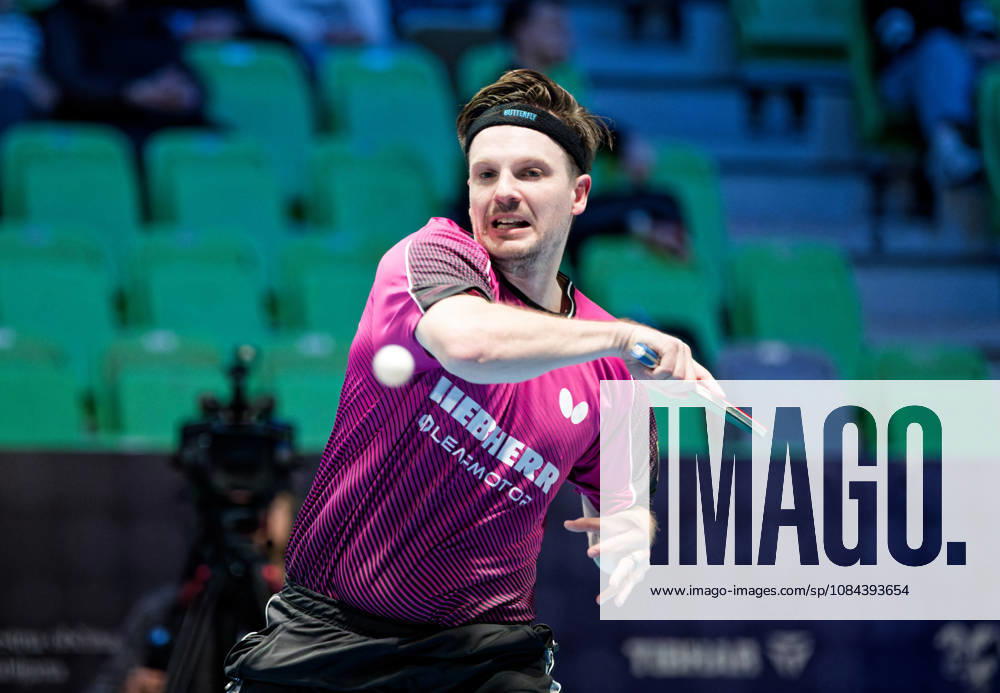 Ricardo Walther ASC Gruenwettersbach, Germany (photo ms1231b) at the 2026 European Table Tennis Championships in Ljubljana LJUBLJANA, SLOVENIA, OCTOBER 11, 2026 Ricardo Walther of ASC Gruenwettersbach, Germany (photo ms1231b) in action at the European Table Tennis Championships at Stozice Arena in Ljubljana, Slovenia. Photo by Manfred Schillings. Ljubljana, Stozice Arena, Slovenia