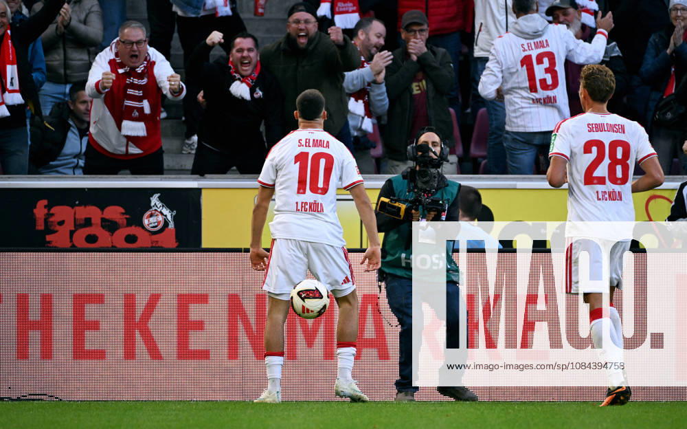 Cologne, Germany, Bundesliga 1, Matchday 5, Rhein Energie Stadium Cologne, 1. FC Köln vs. Borussia Mönchengladbach; Said El Mala celebrates after scoring; Celebration, Joy, Action