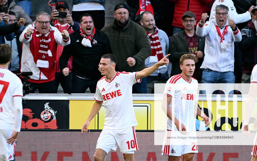 Cologne, Germany, Bundesliga 1, Matchday 5, Rhein Energie Stadium Cologne, 1. FC Köln vs. Borussia Mönchengladbach; Said El Mala celebrates after scoring; Celebration, Joy, Action