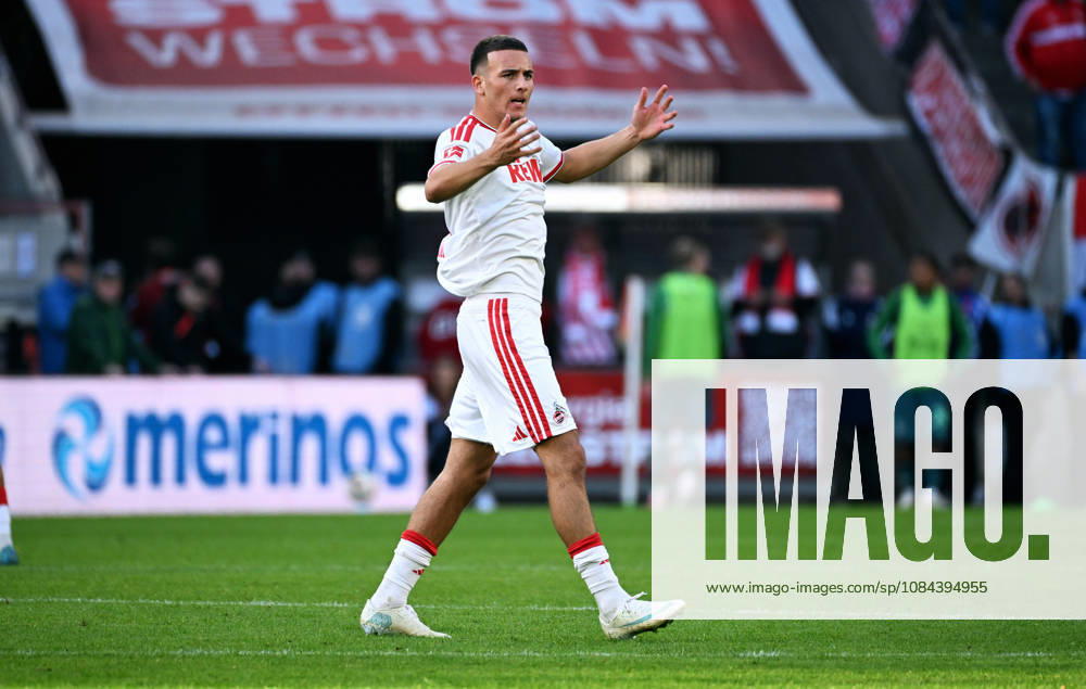 Cologne, Germany, Bundesliga 1, Matchday 5, Rhein Energie Stadium Cologne, 1. FC Köln vs. Borussia Mönchengladbach; Said El Mala celebrates after scoring; Celebration, Joy, Action