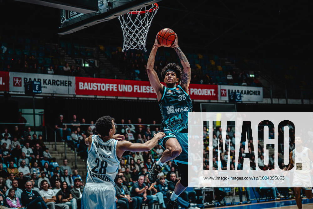 Basketball easyCredit BBL Bundesliga, Frankfurt Skyliners vs. Veolia Towers Hamburg, Roman Bedime, Skyliners Frankfurt, Frankfurt am Main
