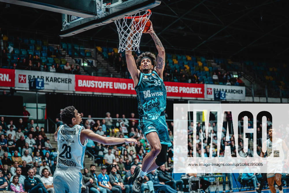 Basketball easyCredit BBL Bundesliga, Frankfurt Skyliners vs. Veolia Towers Hamburg, Roman Bedime, Skyliners Frankfurt, Frankfurt am Main