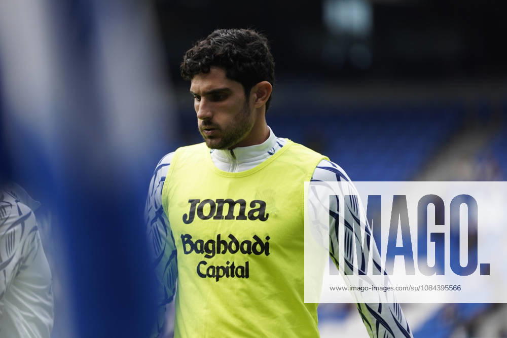 Goncalo Guedes of Real Sociedad seen during LaLiga EA Sports 26 27 game between teams of Real Sociedad and Deportivo la Coruna (Mickael Ducint Ball Raw Images) San Sebastian Estadio Anoeta Spain