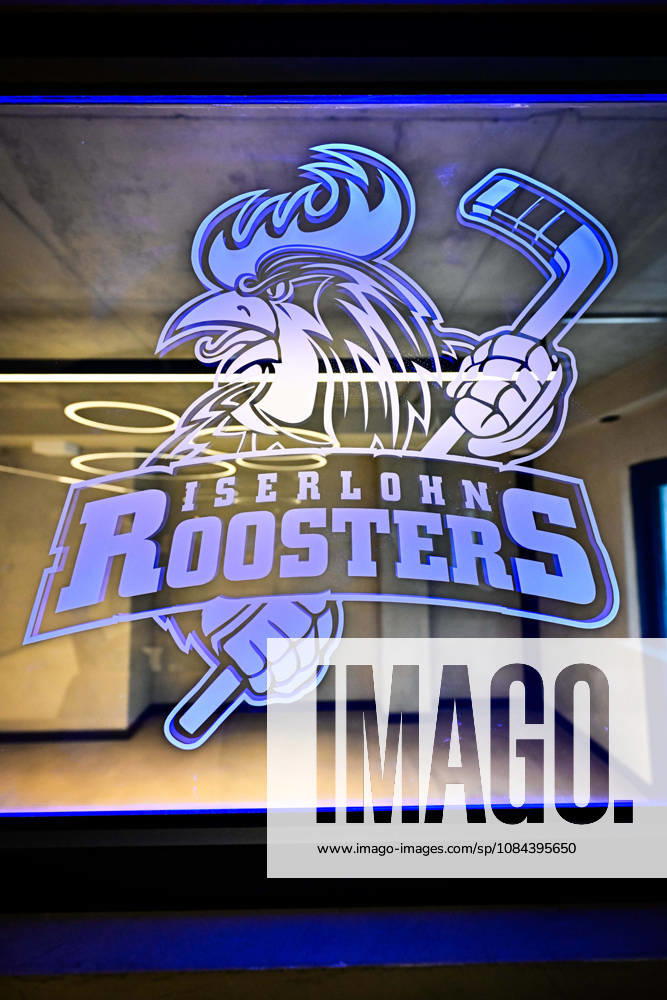 Feature, Stock Photo, Logo, Roosters Logo, GER, Iserlohn Roosters vs. Grizzlys Wolfsburg, Ice Hockey, Penny DEL, Matchday 8, 2026–2027 Season, October 11, 2026, GER, Iserlohn Roosters vs. Grizzlys Wolfsburg, ice hockey, Penny DEL, Matchday 8, 2026–2027 season, October 11, 2026, Iserlohn