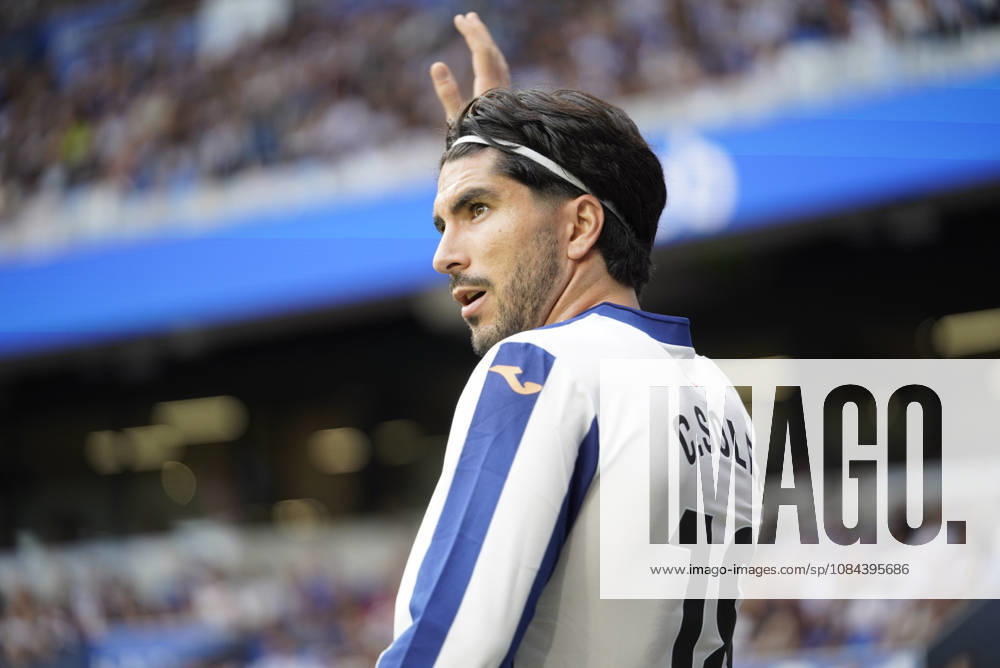 Carlos Soler of Real Sociedad seen during LaLiga EA Sports 26 27 game between teams of Real Sociedad and Deportivo la Coruna (Mickael Ducint Ball Raw Images) San Sebastian Estadio Anoeta Spain