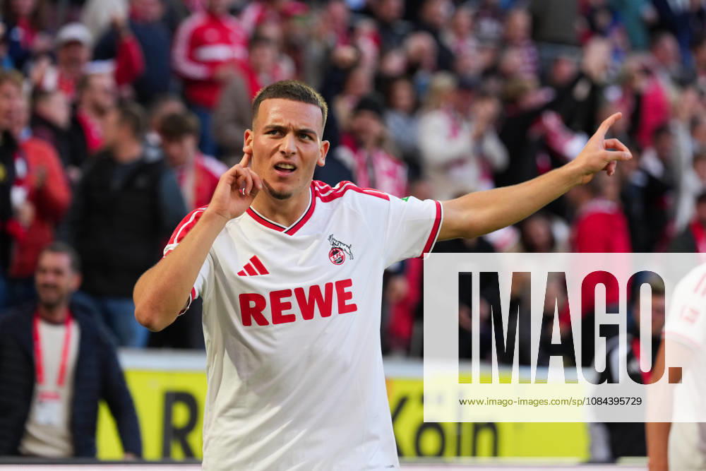 Men s, Soccer, Bundesliga 1, 1. FC Köln vs. Borussia Mönchengladbach, 2026–2027 season, RheinEnergieSTADION: Celebrations after 1 FC Köln’s 2–1 goal scored by Said El Mala, 1 FC Köln. Note: DFB regulations prohibit any use of photographs as image sequences and or quasi-video content.