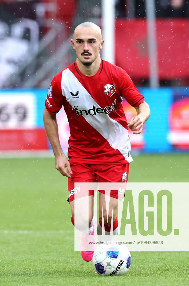 UTRECHT FC Utrecht forward Marius Broholm during the Vriendenloterij Eredivisie match between FC Utrecht and Willem II at Stadion Galgenwaard on October 11, 2026, in Utrecht, the Netherlands PETER LOUS EYE4IMAGES DeFodi Images