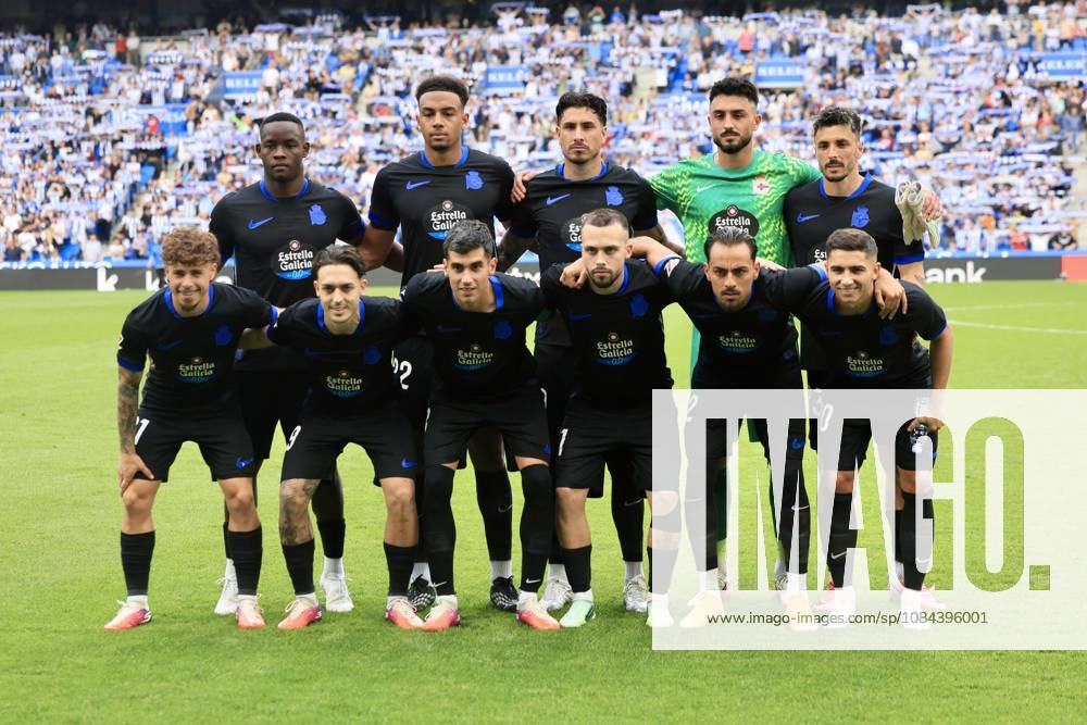 ESP LaLiga EA Sports Real Sociedad RC Deportivo La Coruna squad during the LaLiga EA Sports match between Real Sociedad RC and Deportivo played at Anoeta Stadium in Gipuzkoa on October 11, 2026, in Spain. Spanish Soccer