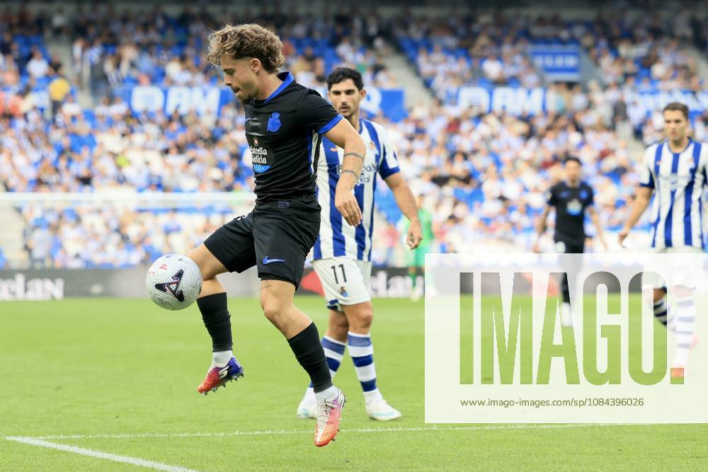 ESP LaLiga EA Sports Real Sociedad RC Deportivo La Coruna Mario Soriano of RC Deportivo during the LaLiga EA Sports match between Real Sociedad and RC Deportivo played at Anoeta Stadium in Gipuzkoa on October 11, 2026, in Spain. Spain Soccer