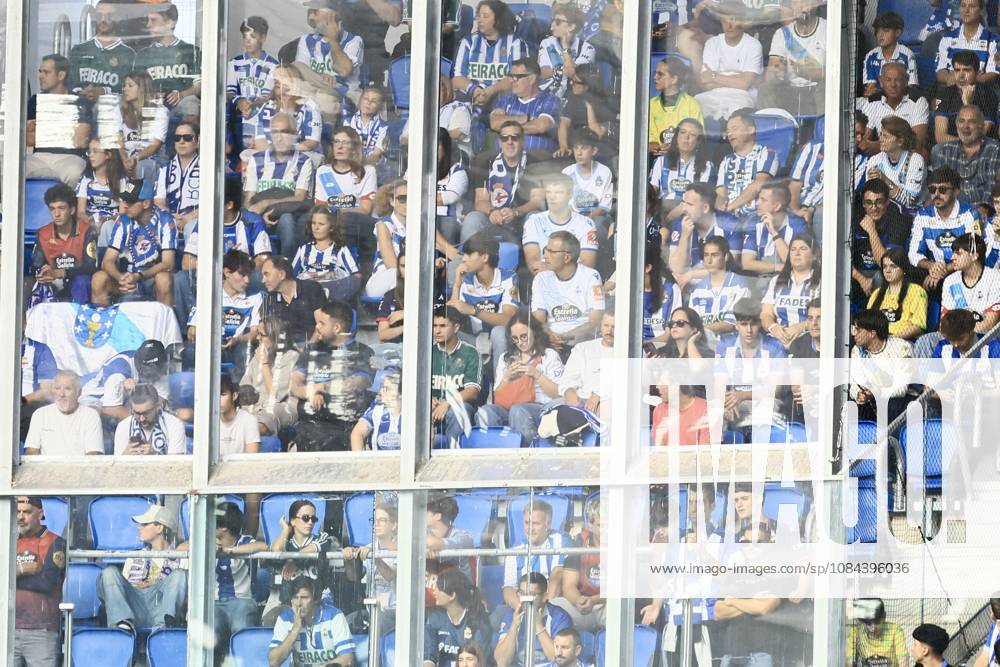 ESP LaLiga EA Sports Real Sociedad RC Deportivo La Coruna: Deportivo fans during the LaLiga EA Sports match between Real Sociedad RC and Deportivo, played at Anoeta Stadium in Gipuzkoa on October 11, 2026, in Spain. Spanish Soccer