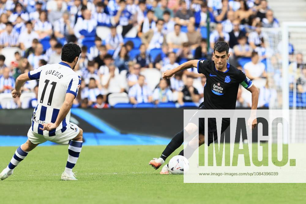 ESP LaLiga EA Sports Real Sociedad RC Deportivo La Coruna Diego Villares of RC Deportivo during the LaLiga EA Sports match between Real Sociedad and RC Deportivo played at Anoeta Stadium in Gipuzkoa on October 11, 2026, in Spain. Spanish Soccer