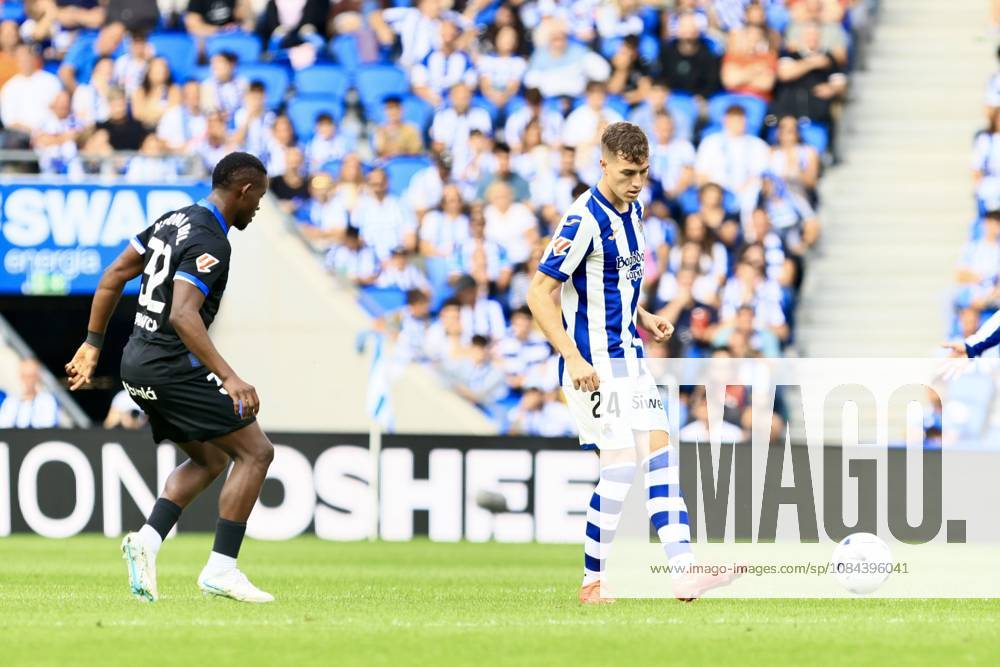ESP LaLiga EA Sports Real Sociedad RC Deportivo La Coruna Luka Sucic of Real Sociedad during the LaLiga EA Sports match between Real Sociedad RC and Deportivo played at Anoeta Stadium in Gipuzkoa on October 11, 2026, in Spain Spanish Soccer
