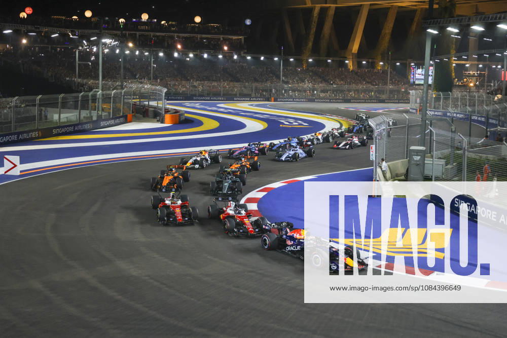 Formula 1 Singapore Airlines Singapore Grand Prix 2026 Race start during Formula 1 Singapore Airlines Singapore Grand Prix 2026 on October 11., 2026 in Marina Bay Street Circuit, Singapore, Zsombor Toth Singapore Marina Bay Street Circuit Singapore Singapore