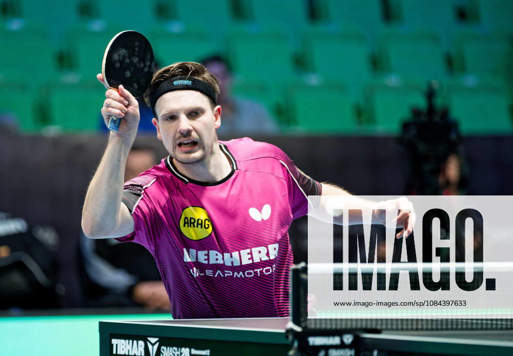 Ricardo Walther ASC Gruenwettersbach, Germany (photo ms1242b) at the 2026 European Table Tennis Championships in Ljubljana LJUBLJANA, SLOVENIA, OCTOBER 11, 2026 Ricardo Walther of ASC Gruenwettersbach, Germany (photo ms1242b) in action at the European Table Tennis Championships at Stozice Arena in Ljubljana, Slovenia. Photo by Manfred Schillings. Ljubljana, Stozice Arena, Slovenia
