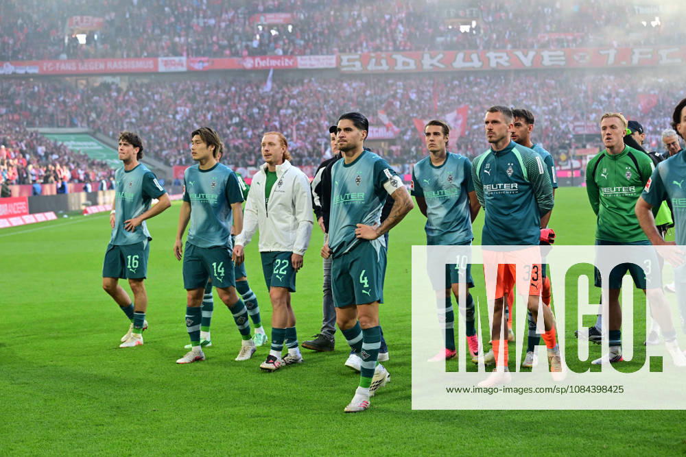 Cologne Soccer, Men s, 2026–2027 Season, 1. FC Cologne vs. Borussia Mönchengladbach Huge disappointment: Disappointment among Gladbach fans in the stands after the final whistle. DFL regulations prohibit any use of photographs as image sequences and or quasi-video. Rhein Energie Stadium, North Rhine-Westphalia, Germany