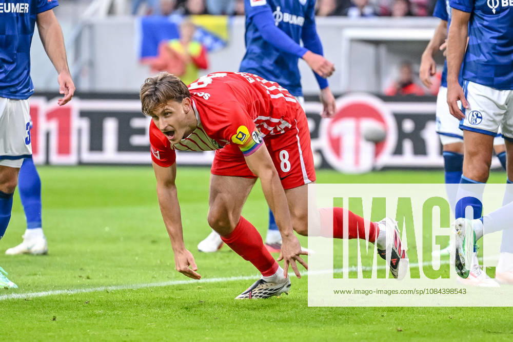 Maximilian Eggestein of SC Freiburg celebrates after scoring his team s first goal, making the score 1–0, during the Bundesliga match between Sport Club Freiburg and FC Schalke 04 at Europa-Park Stadium on October 11, 2026, in Freiburg im Breisgau, Germany. Photo by Harry Langer, DeFodi Images. Maximilian Eggestein of SC Freiburg celebrates after scoring his team’s first goal during the Bundesliga match between Sport Club Freiburg and FC Schalke 04 at Europa Park Stadion on October 11, 2026, in Freiburg im Breisgau, Germany. Photo by Harry Langer, DeFodi Images. DFB and DFL regulations prohibit any use of photographs as image sequences and or quasi-video. Photo by Harry Langer, DeFodi Images. DFB and DFL regulations prohibit any use of photographs as imSEQUENCES AND OR QUASI-VIDEO
