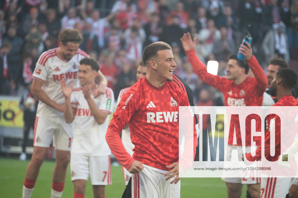 Germany 1 Bundesliga 2026–2027, Matchday 5, 1 FC Köln vs. Borussia Mönchengladbach, Sunday, October 11, 2026, RheinEnergie Stadium, Cologne, North Rhine-Westphalia, Said El Mala (1 FC Köln), 10: Joy, emotions, celebration after the victory, facial expression, emotions, Cologne, RheinEnergie Stadium, Cologne, Germany