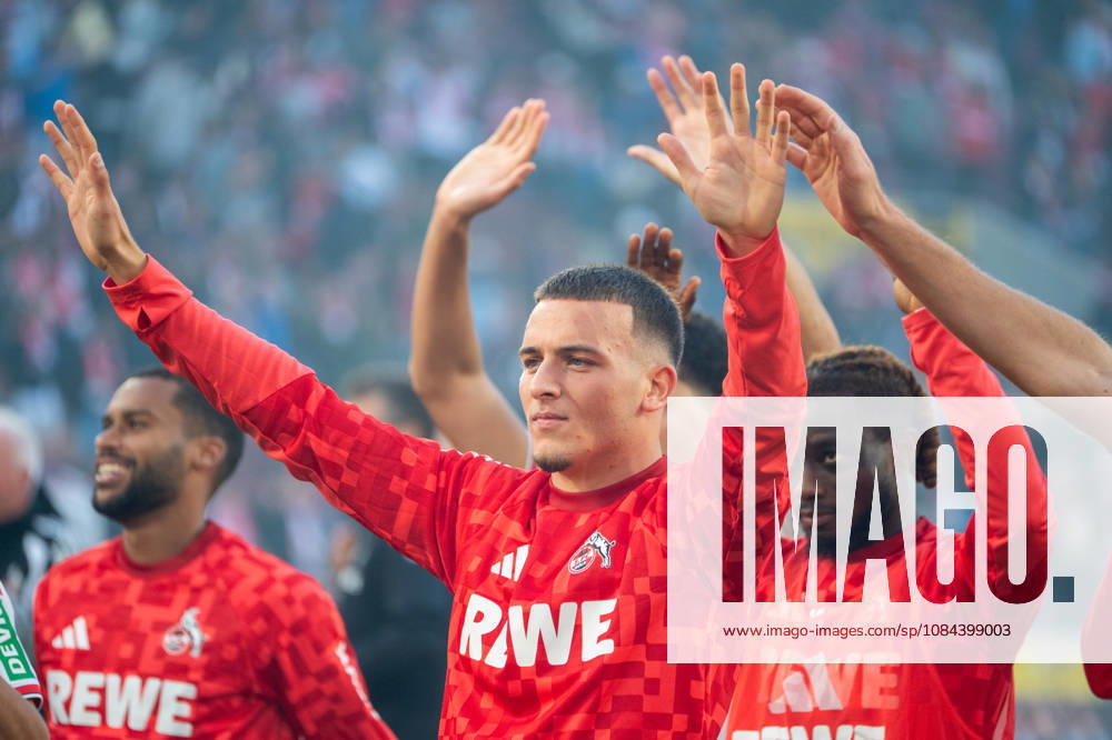 Germany 1 Bundesliga 2026–2027, Matchday 5, 1. FC Köln vs. Borussia Mönchengladbach, Sunday, October 11, 2026, RheinEnergie Stadium, Cologne, North Rhine-Westphalia, Said El Mala (1. FC Köln), 10: Joy, emotions, cheering, victory celebration, reaction after the win at the RheinEnergie Stadium, Cologne, Germany
