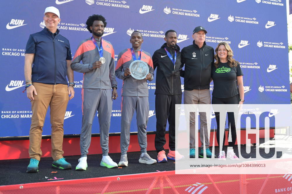 Chicago Marathon 2026 CHICAGO, ILLINOIS - OCTOBER 11: Kenyan runner Amos Kipruto wins the men s professional division at the 48th Bank of America Chicago Marathon in Chicago, United States on October 11, 2026. Over 55,000 participants competed on the 26.2-mile course starting and finishing in Grant Park. Ethiopian runner Tadese Bikila took silver medal and Ethiopian runner Mikesa Mengesha took the bronze medal. Jacek Boczarski Anadolu Chicago United States. Editorial use only. Please get in touch for any other usage.