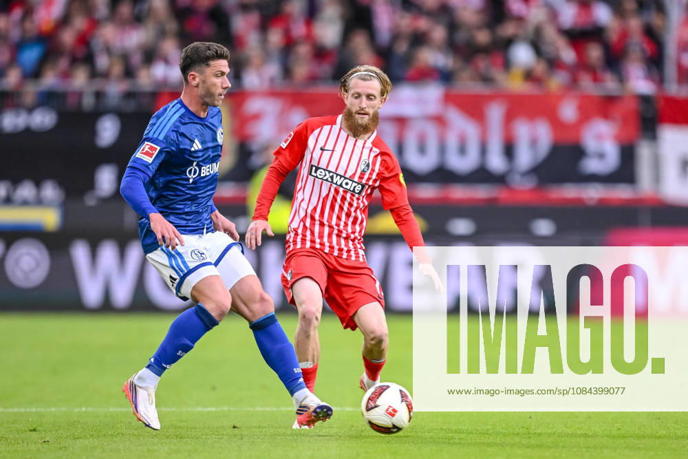 Robin Gosens of FC Schalke 04 and Jan Niklas Beste of SC Freiburg battle for the ball during the Bundesliga match between SC Freiburg and FC Schalke 04 at Europa-Park Stadium on October 11, 2026, in Freiburg im Breisgau, Germany Photo by Harry Langer DeFodi Images Robin Gosens of FC Schalke 04 and Jan Niklas Beste of SC Freiburg battle for the ball during the Bundesliga match between Sport Club Freiburg and FC Schalke 04 at Europa Park Stadion on October 11, 2026, in Freiburg im Breisgau, Germany. Photo by Harry Langer, DeFodi Images. DFB and DFL regulations prohibit any use of photographs as image sequences and or quasi-video. Photo by Harry Langer, DeFodi Images. DFB and DFL regulations prohibit any use of photographs as imSEQUENCES AND OR QUASI-VIDEO