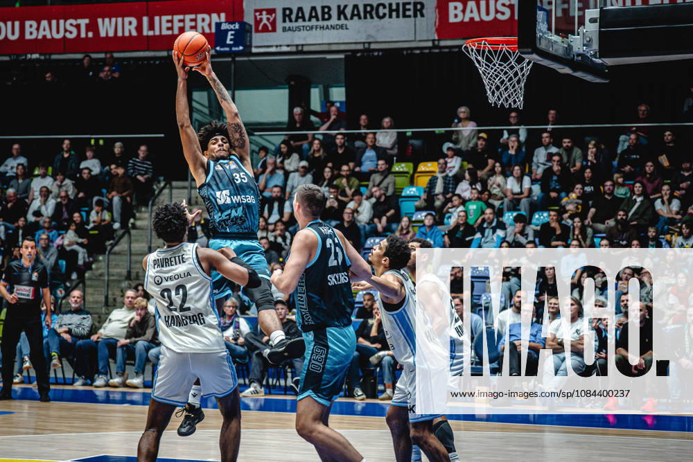 Basketball easyCredit BBL Bundesliga, Frankfurt Skyliners vs. Veolia Towers Hamburg, Roman Bedime, Skyliners Frankfurt, Frankfurt am Main