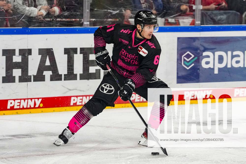 Ice Hockey: Penny DEL, Matchday 8—Cologne Sharks vs. Nuremberg Ice Tigers on October 11, 2026, at the Lanxess Arena in Cologne. Markus Ljungh, Cologne. In accordance with the guidelines of the DEL (German Ice Hockey League), the publication and further use of the footage in electronic media and on devices of any kind is not permitted during the game in progress