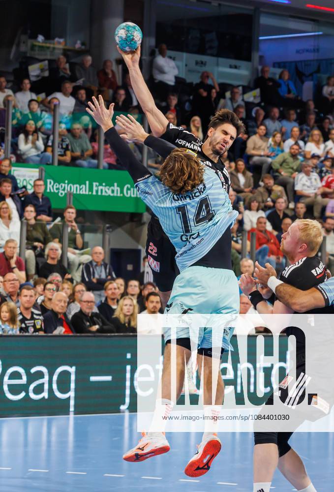 Handball 1st Bundesliga OPEL HBL 2026–2027 Season, Matchday 8: HC Erlangen (Nuremberg Metropolitan Region) vs. HCE MT Melsungen Women s Team Eloy Morante Maldonado 22, HC Erlangen HCE Johannes Golla 14, MT Melsungen