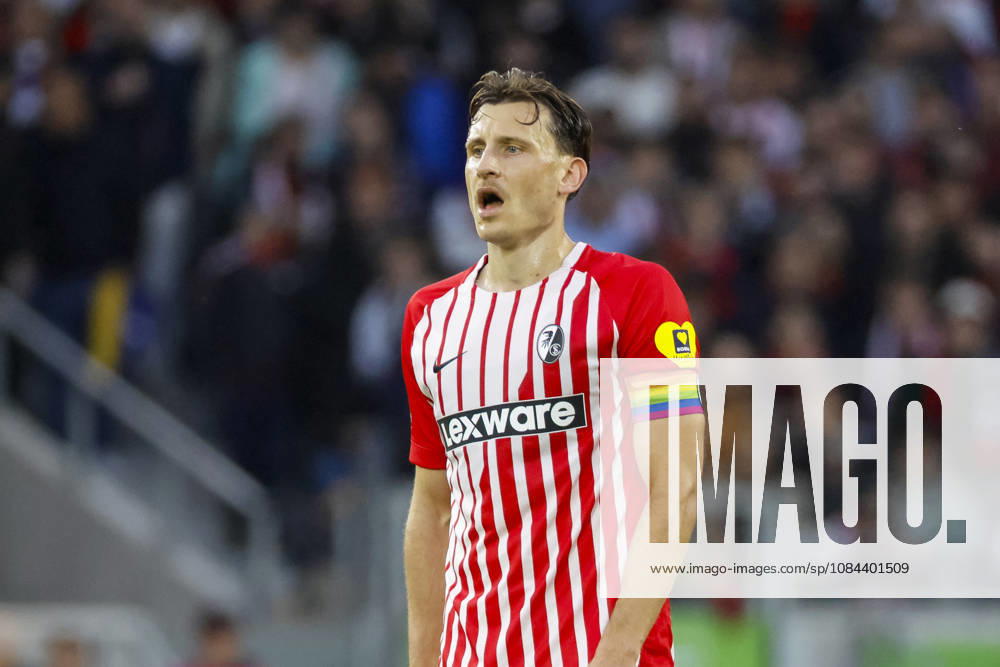 Maximilian Eggestein, SC Freiburg, 08, facial expressions, emotion, Germany, soccer, Bundesliga 1, Matchday 5, 2026–2027, SC Freiburg vs. FC Schalke 04, October 11, 2026, Freiburg im Breisgau, Europa-Park Stadium, Germany