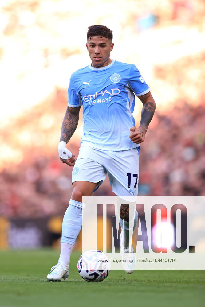 Liverpool gegen Manchester City, 11. Oktober 2026, Premier League, Liverpool gegen Manchester City, Enzo Fernández von Manchester City, Foto: Simon Stacpoole, Abseits, Liverpool, Großbritannien