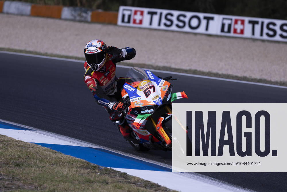 ESTORIL, PORTUGAL - OCTOBER 11: Alberto Surra of Italy and Motocross Racing competes during the Race 2 during day three of the World Superbikes Estoril Round at Circuito Estoril on October 11, 2026 in Estoril, Portugal Cascais Portugal - ZUMAl192 20261011_zsp_l192_186