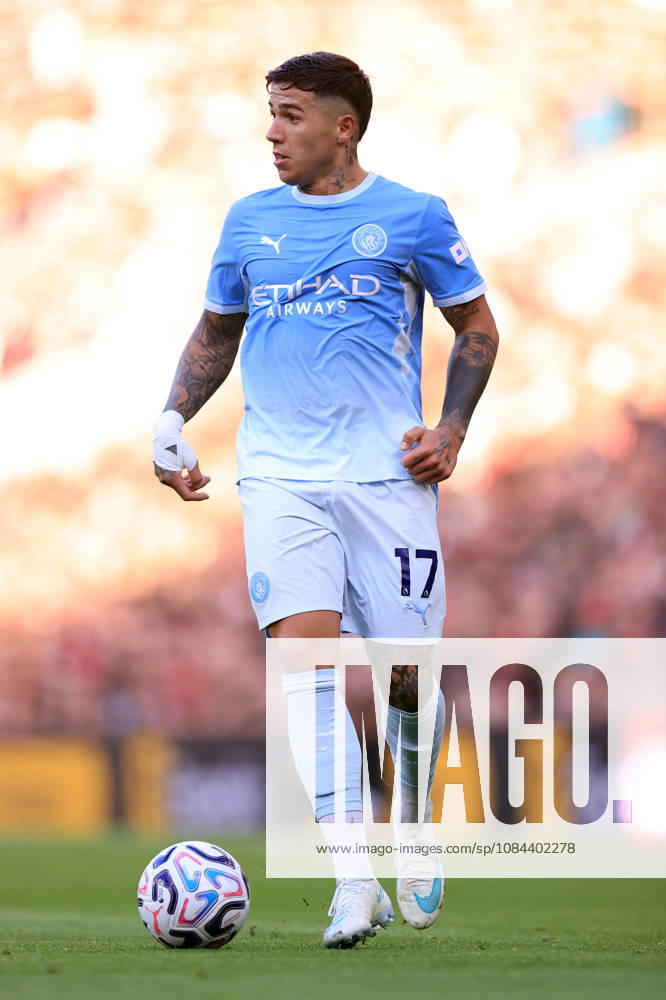 Liverpool gegen Manchester City, 11. Oktober 2026, Premier League, Liverpool gegen Manchester City, Enzo Fernández von Manchester City, Foto: Simon Stacpoole, Abseits, Liverpool, Großbritannien