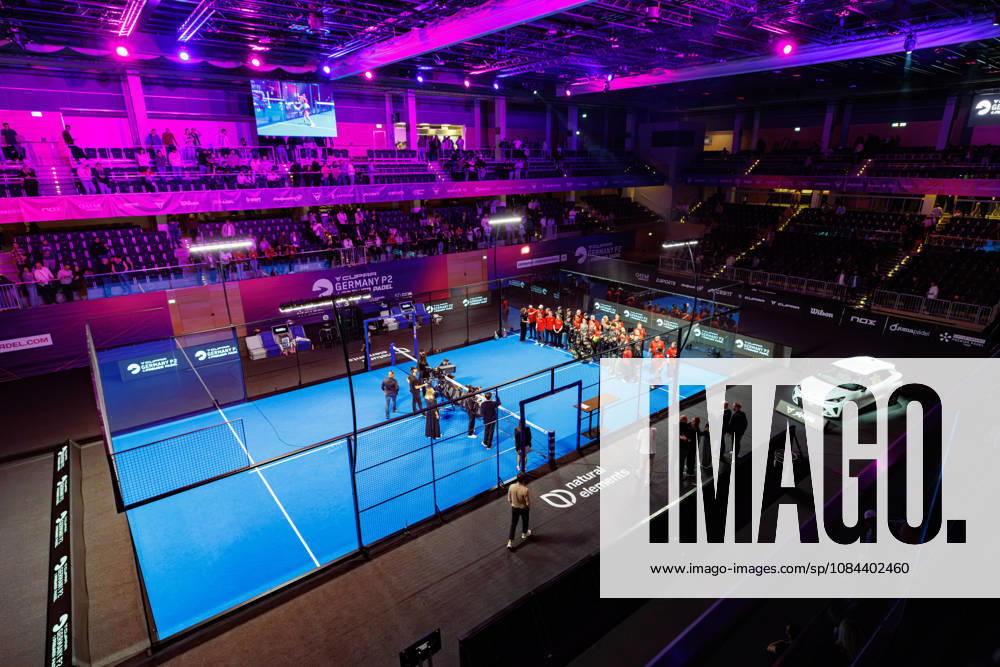 DÜSSELDORF, GERMANY - 11 OCTOBER 2026: Image shows award ceremony with the Ball crew and workers during CUPRA Germany Premier Padel P2 2026 Day 8: Finals at CASTELLO Düsseldorf on 11 10 2026 in Düsseldorf, Germany. Germany