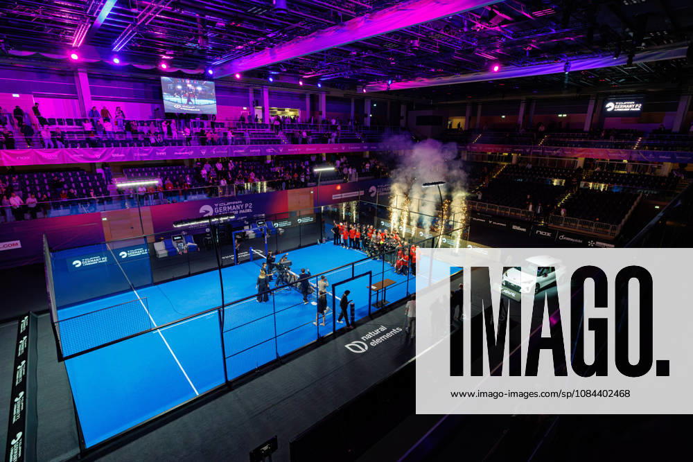 DÜSSELDORF, GERMANY - 11 OCTOBER 2026: Image shows award ceremony with the Ball crew and workers during CUPRA Germany Premier Padel P2 2026 Day 8: Finals at CASTELLO Düsseldorf on 11 10 2026 in Düsseldorf, Germany. Germany