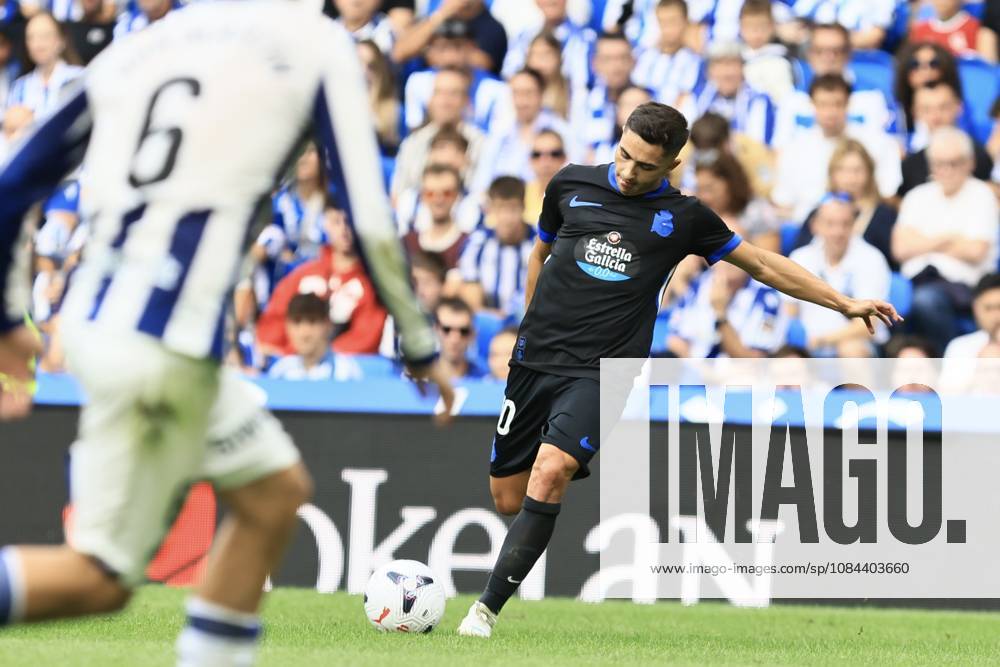 ESP LaLiga EA Sports Real Sociedad RC Deportivo La Coruna Yeremay Hernández of RC Deportivo during the LaLiga EA Sports match between Real Sociedad and RC Deportivo played at Anoeta Stadium in Gipuzkoa on October 11, 2026, in Spain. Spanish Soccer