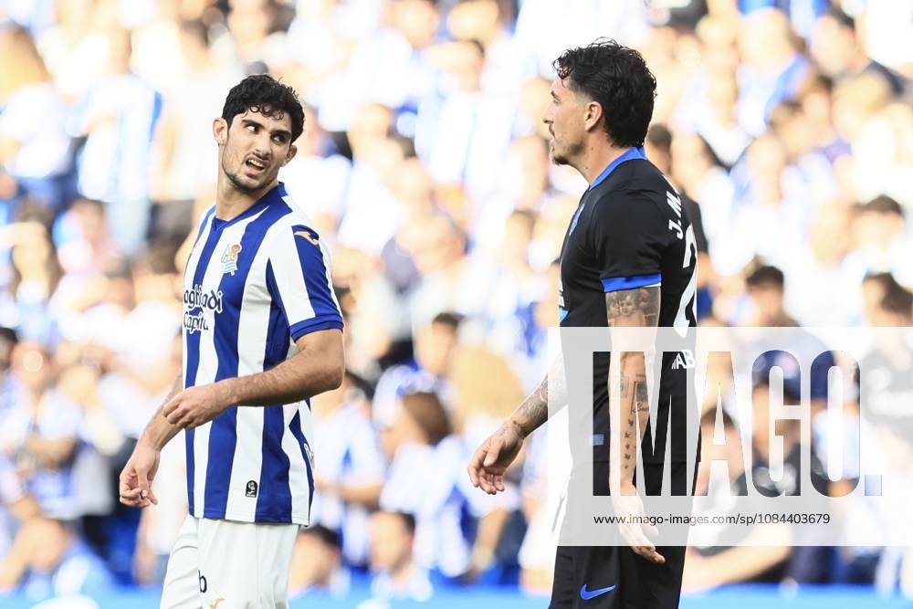 ESP LaLiga EA Sports Real Sociedad RC Deportivo La Coruna Gonçalo Guedes of Real Sociedad during the LaLiga EA Sports match between Real Sociedad RC and Deportivo played at Anoeta Stadium in Gipuzkoa on October 11, 2026, in Spain. Spanish Soccer