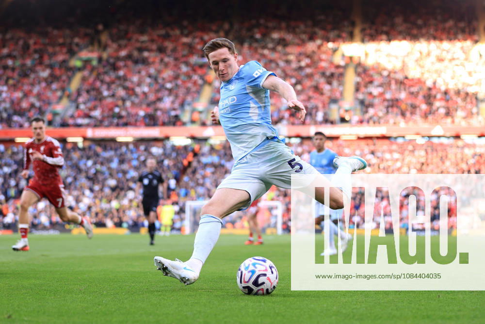 Liverpool gegen Manchester City, 11. Oktober 2026, Premier League, Liverpool gegen Manchester City, Elliot Anderson von Manchester City, Foto: Simon Stacpoole, Abseits, Liverpool, Großbritannien