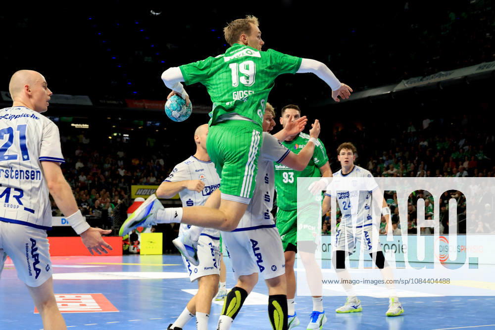 GER Germany, Handball, 1st Bundesliga, August 27, 2026, 2026–2027 season, Berlin, Fuechse Berlin vs. TBV Lemgo Lippe, Mathias Gidsel, Fuechse Berlin 19, nordphoto GmbH, Engler Berlin, Max Schmeling Halle, Berlin, Germany