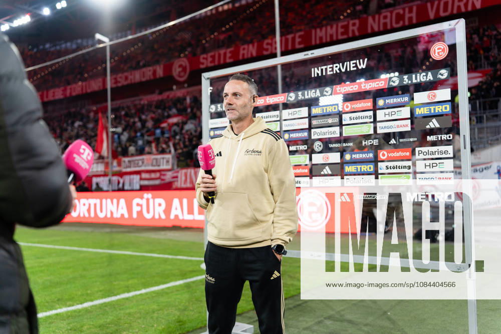 Germany 3rd Division 2026–2027: Fortuna Düsseldorf vs. SC Verl, Matchday 8, October 12, 2026, Merkur Spiel Arena, North Rhine-Westphalia; Alexander Ende, Fortuna Düsseldorf, Coach