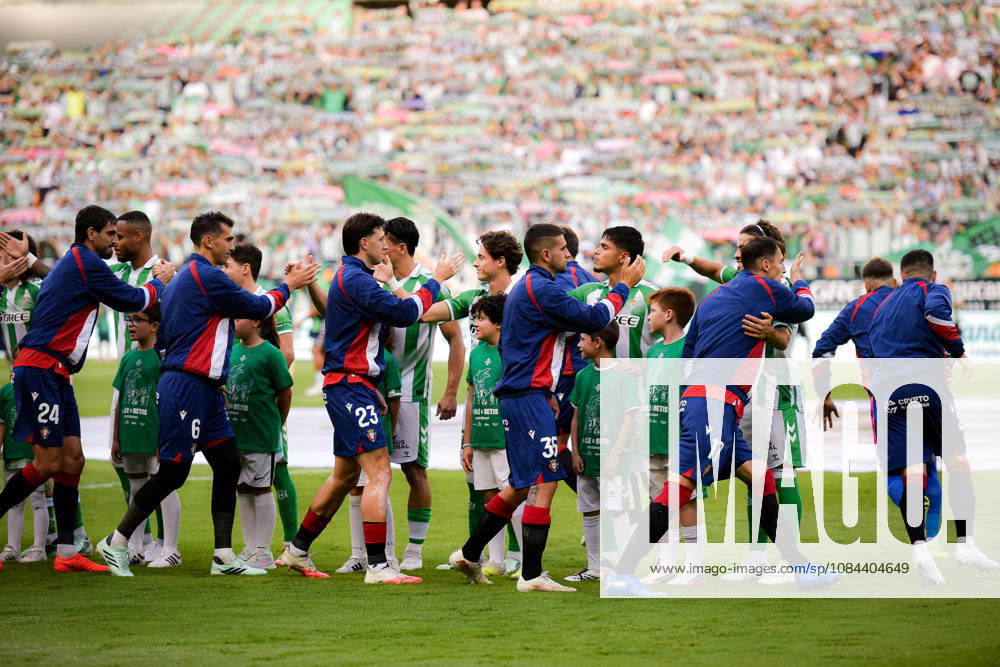 ESP LaLiga EA Sports Real Betis vs. CA Osasuna presentation during the LaLiga EA Sports match between Real Betis and CA Osasuna played at Benito Villamarín Stadium in Seville on October 11, 2026, in Spain. Spanish Soccer