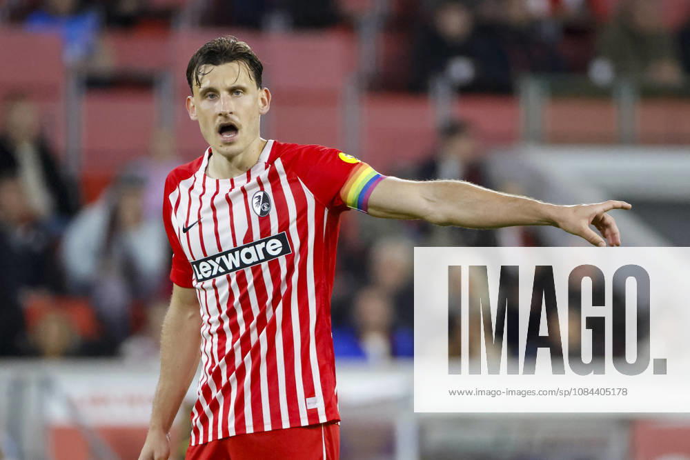 Maximilian Eggestein, SC Freiburg, 08, facial expressions, emotion, Germany, soccer, Bundesliga 1, Matchday 5, 2026–2027, SC Freiburg vs. FC Schalke 04, October 11, 2026, Freiburg im Breisgau, Europa-Park Stadium, Germany