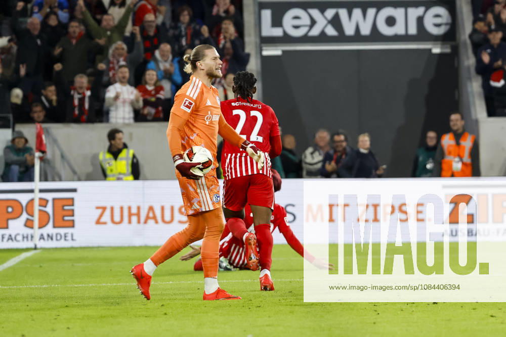 Loris Karius, FC Schalke 01, after the 2-1 match, Germany, soccer, Bundesliga 1, Matchday 5, 2026–2027, SC Freiburg vs. FC Schalke 04, October 11, 2026, Freiburg im Breisgau, Europa-Park Stadium, Germany