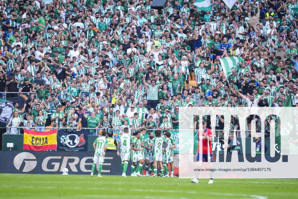 Francisco Alarcon Isco of Real Betis Balompie celebrates a goal during the Spanish league, LaLiga EA Sports, football match played between Real Betis and CA Osasuna at La Cartuja stadium on October 11, 2026, in Sevilla, Spain. Real Betis V CA Osasuna - LaLiga EA Sports - ZUMAa181 20261011_zaa_a181_203