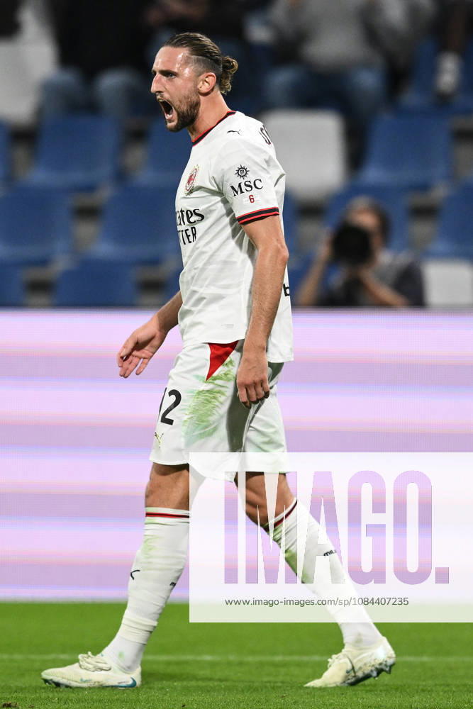 Ec Reggio Emilia 11 10 2026 - campionato di calcio serie A Sassuolo-Milan foto Emanuele Comincicni Image nella foto: esultanza gol Adrien Rabiot