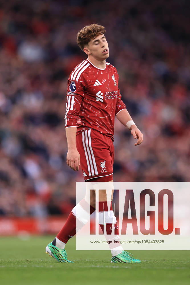 Liverpool gegen Manchester City, 11. Oktober 2026, Premier League, Liverpool gegen Manchester City, Victor Munoz von Liverpool, Foto: Simon Stacpoole, Abseits, Liverpool, Großbritannien